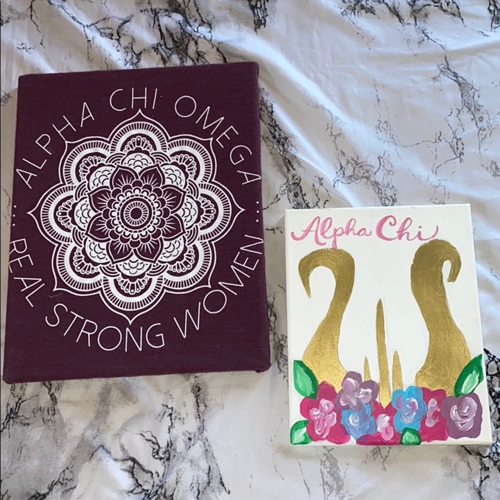 Alpha Chi Omega Canvas Bundle